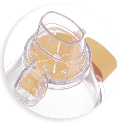 effektive Inhalationskammer
